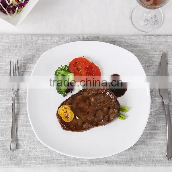 Stock Ceramic White Round Plate photo-4