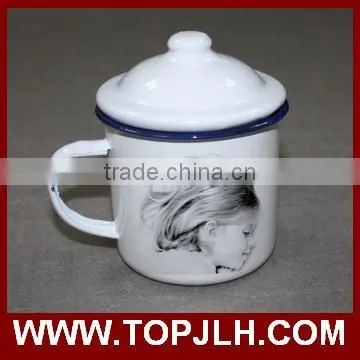 New Fashion Retro Style Enamel Cup Heated Coffee Mug photo-2