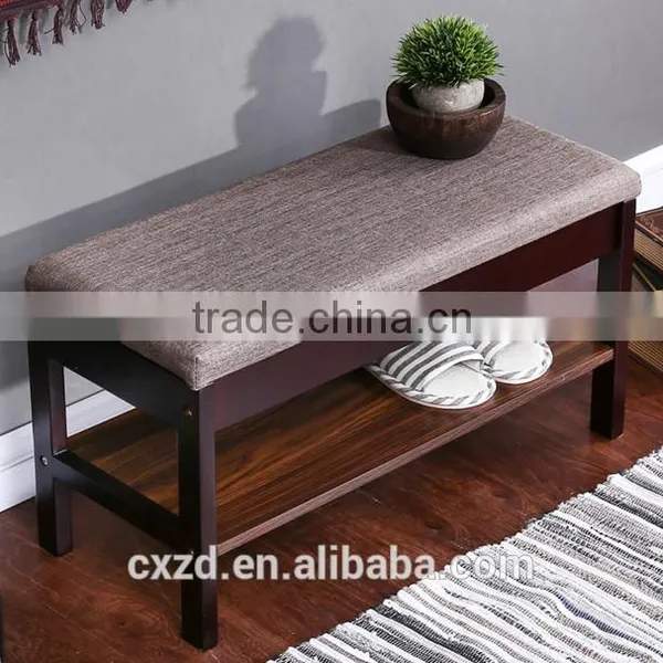 Wholesale High Quality Wooden Shoes-changing Bench photo-2