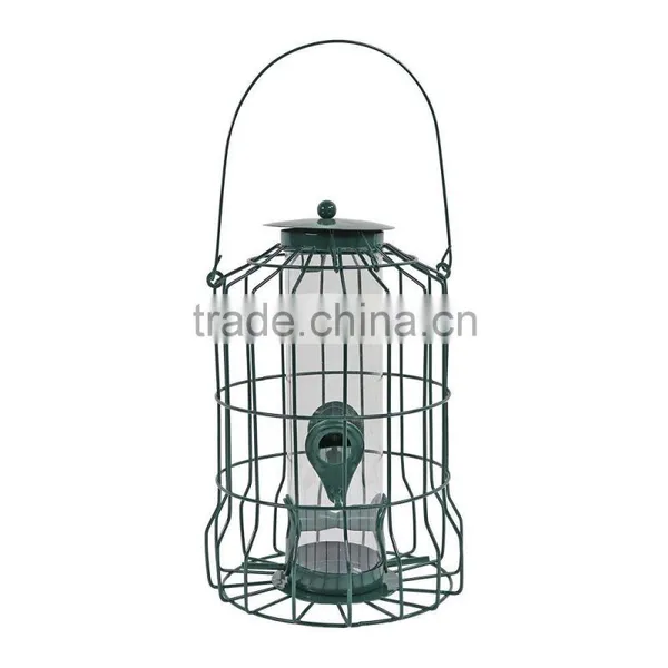 NEW Outdoor 10 Inch Green 4-Peg Squirrel-Proof Wild Bird Feeders photo-3