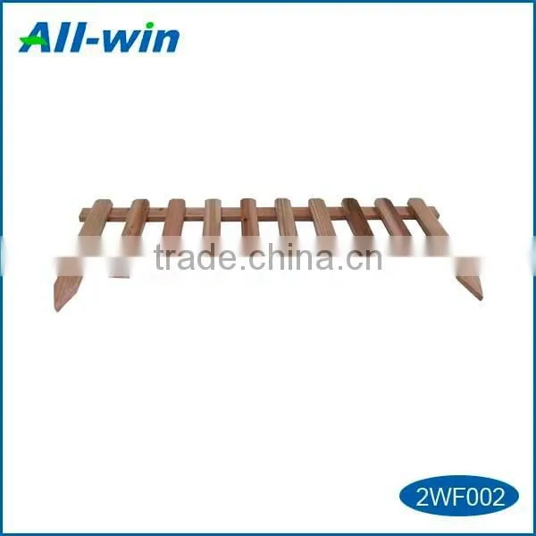 High-quality Timber Picket Garden Fence, Garden Fence Made From FSC Wood photo-3