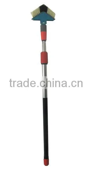Telescopic Aluminum Tube With 3 Meters Extending Corner Brush,corner Cleaning Brush
