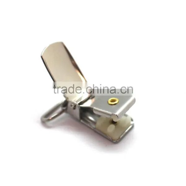 Metal Suspender Clip With Plastic Teeth Inside for Garment, High Quality, Fashion Metal Clip photo-2