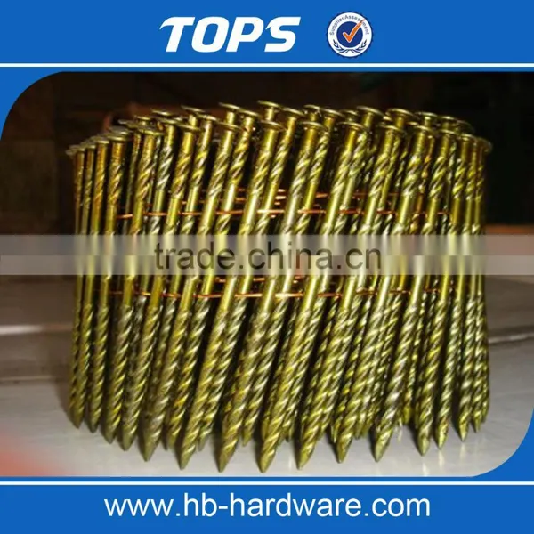 Galvanized Twisted/Ring Shank Coil Nails photo-3