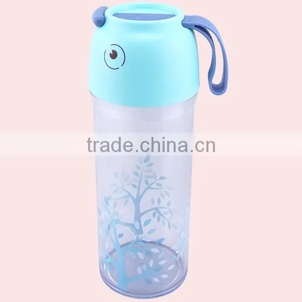 350 ML Single Wall Large Plastic Drinking Water Bottle With Lid photo-5