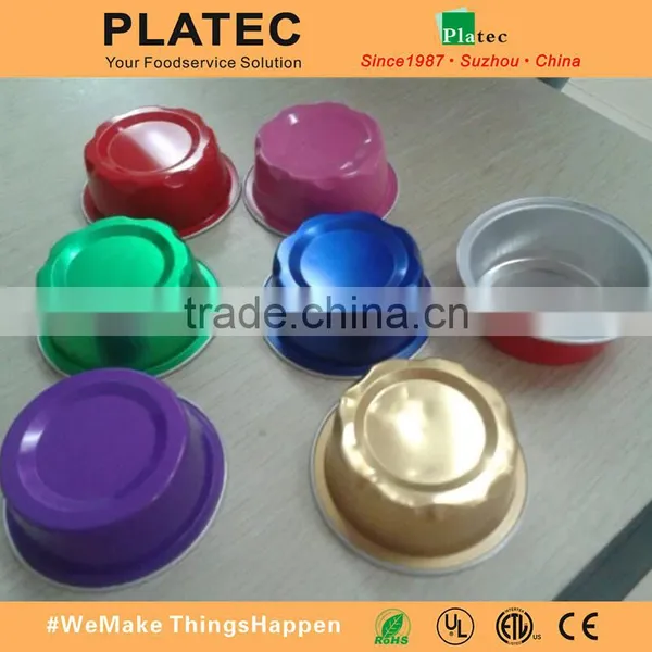Cheap Colour Coated Airline Aluminium Foil Cake Tray photo-5