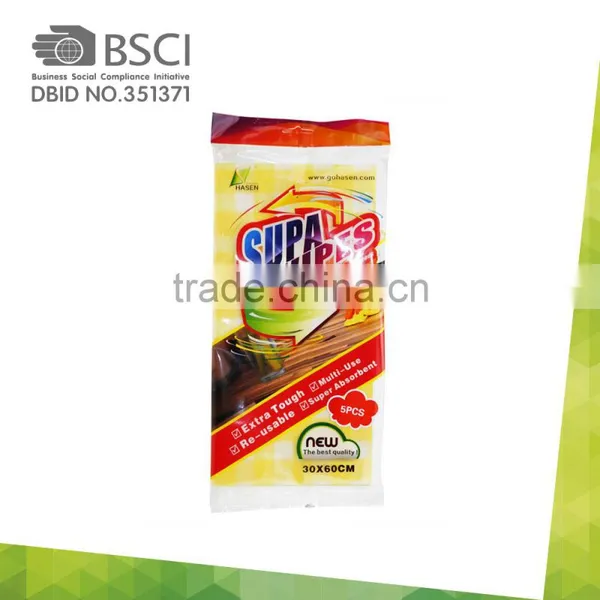 Biodegradable Fabrics/ Eco-friendly Spunlace Nonwoven Muli-purpose Cleaning Wipes for Kitchen photo-6