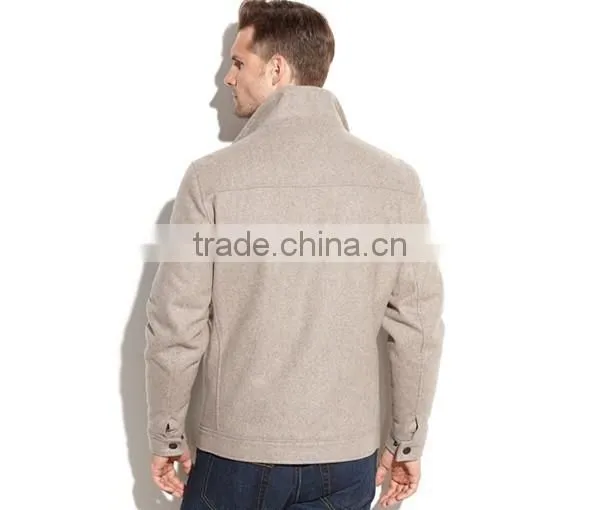 Wool-Blend Knit Bib Coat/Jacket photo-2