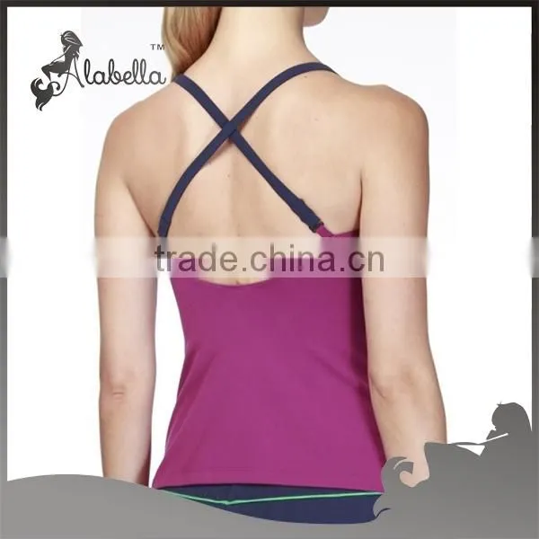 Comfortable Straps Sports Wear Yoga Clothes Sexy Tank Tops for Women photo-2