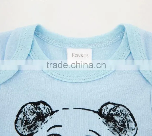 Top Sale Infant Clothes Short Sleeve Cute Animal Baby Rompers For Boy photo-3
