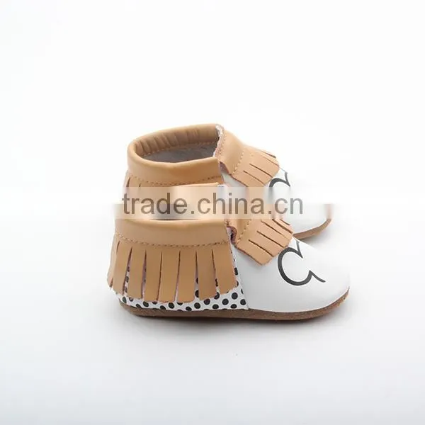 Hot Selling Styles Baby Shoes Soft Leather Sole Baby Moccasins Shoes photo-2