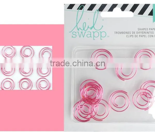 Planner Paper Clip Round Shape Clip Stainless Steel Plating Planner Accessories photo-2