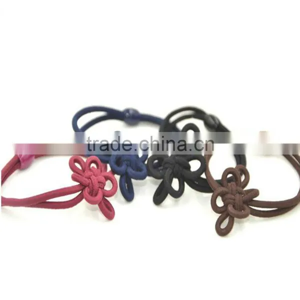 China Supplier Elastic Knot Hair Band Baby Girls Headbands In Stock photo-2