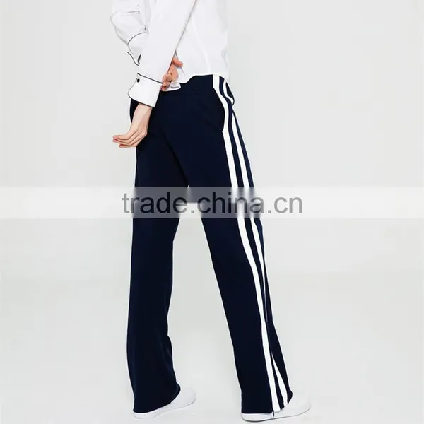 Spring Most Fashion Thin Side Stripe Yoga Sweat Pants and Trouser for Women photo-6