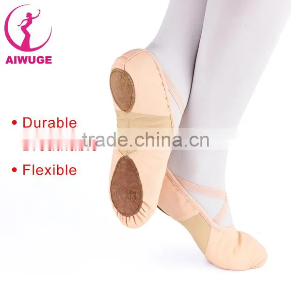 Canvas Soft Sole Dance Shoes Antislip Leather Canvas Split Sole Ballet Shoes photo-2