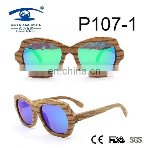 Polarized Lens Material Zabrawood Sunglasses