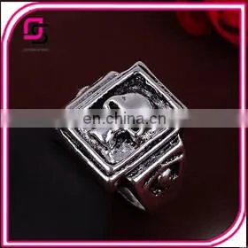 2015 Newest Stainless Steel Devil Skull Ring Fahion Custom Made Skull Ring photo-2