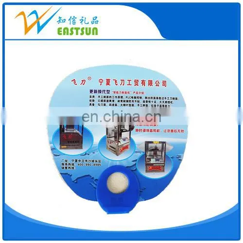 Simple Printing Red Gourd Shape Promtional Fan photo-2