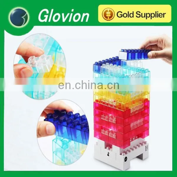 Hot Sale Blocks Light Decorative Night Light 3-level Dimmable Touch Switch LED Lamp photo-2