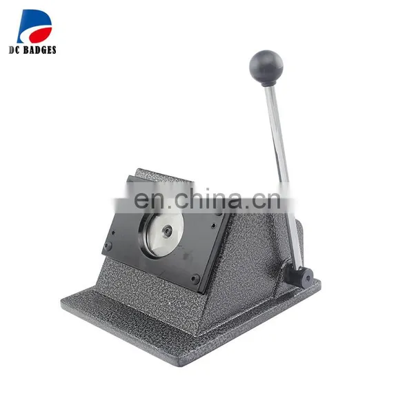 2" 50mm Metal Cutter Round Badge Cutting Machine Cutting Size 60.5mm