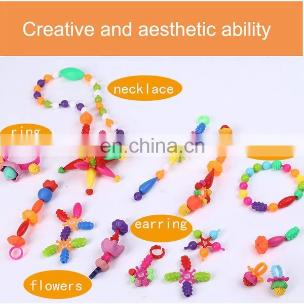 DIY Bracelets Necklace Early Childhood Educational Toys photo-3