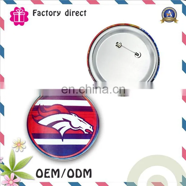 Custom OEM Design LOGO Printing 3D Tin Button Badge photo-2