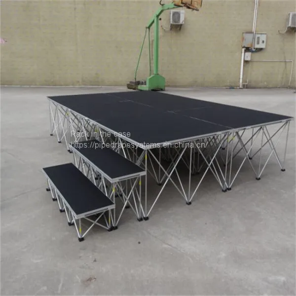Aluminum Portable Platform Height-Adjustable Movable Stage photo-5