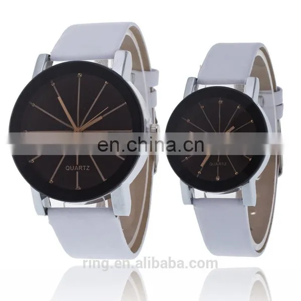 High Quality China Watch Leather Belt Couple Watch For Gift photo-2
