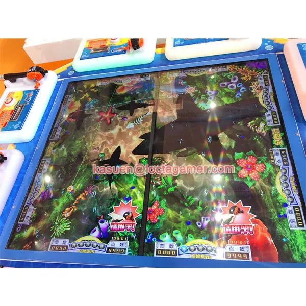 Zhongshan Amusement Equipment Coin Operated Redemption FlyFishing Master 8P, Fish Hunting Game Shooting, Redemption photo-5