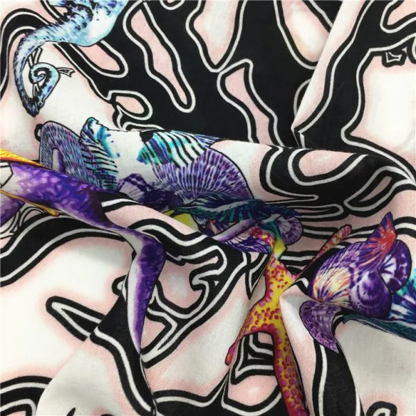Beauty Prints Export Quality Custom Digital Print Viscose Fabric photo-3