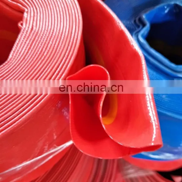 PVC Blue Lay Flat Water Hose 100M photo-3