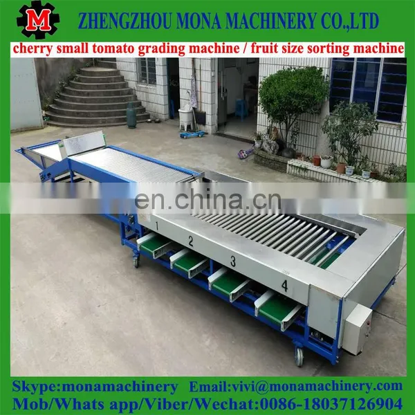 Hot Mandarin Grading Machine Orange Cleaning and Grading Machine photo-3