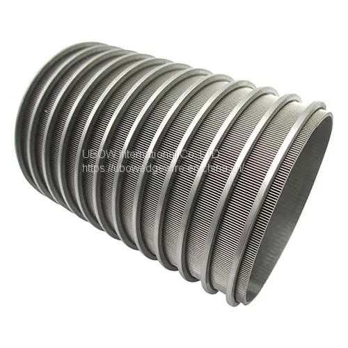 Custom SS304 Stainless Steel Reverse Formed Wedge Wire Cylinder, Wedge Wire Pipe, Tube, Supplier, Manufacturer photo-3
