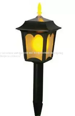 Лампа наружной стеновой с LED и солнечной батареей