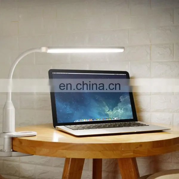 Eye Care Flexible Led Clip Desk Lamp Adjustable Touch Folding Reading Table Lamp photo-2
