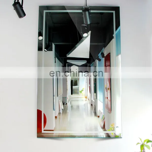 Rectangle Fog-free Shower Beveled Mirror Price per Square Meter photo-6