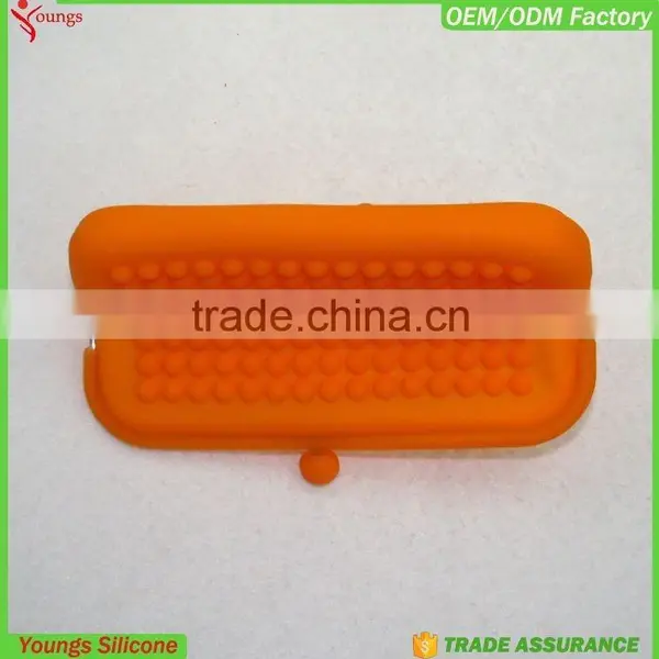 2016 Eco-friendly Fashional Wholesale Big Bean Design Silicone Coin Purse photo-4