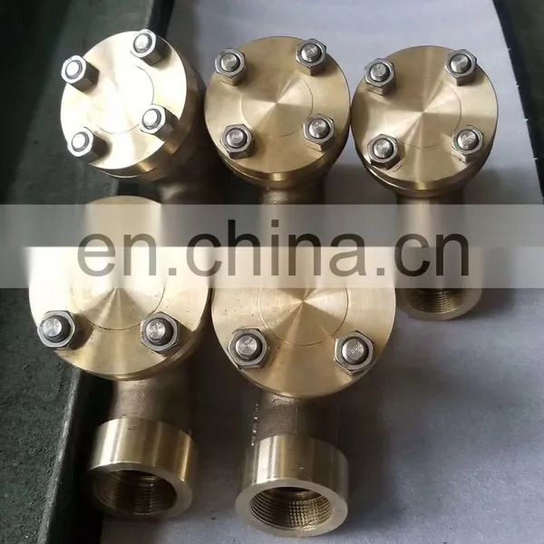Y Type Strainer Manual Operation Mesh Copper B62 C95800 Body Materials BW End photo-5