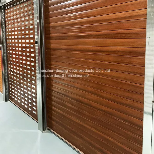 Industrial Duty Galvanized Steel Roll up Doors Automatic Motorized Roller Shutter Garage Door photo-3