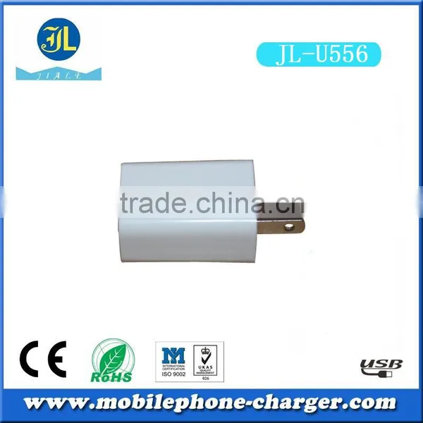 Home Electronic Device Mobile Phone 2 Pin US Chargers for Phone Wall Music Player photo-3