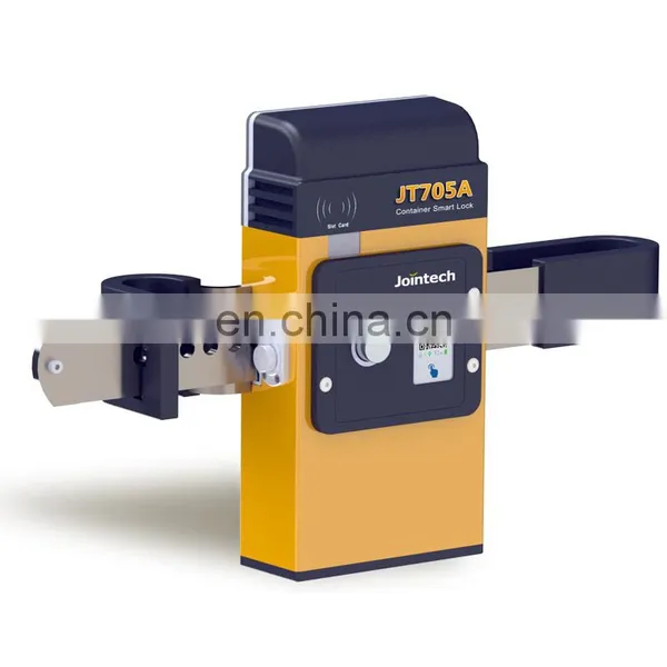 GPS Container Lock Tracker JT705 Lock Unlock by QR Code on Site and SMS Software APP Remotely