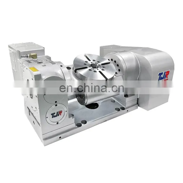 Horizontal Tjr Cnc Rotary Tables 5th Five Axis Rotary Table Machine MTHR-255 Manual Tilt 5 Axis Rotary Tilting Tables photo-2
