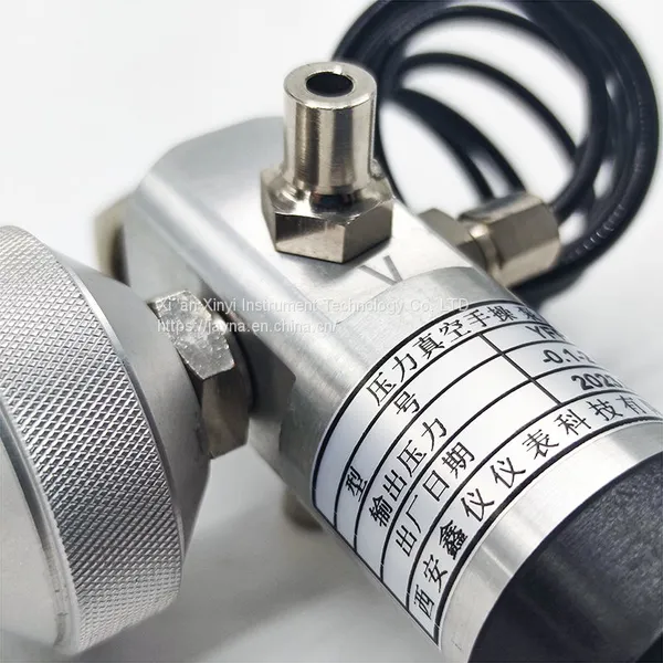 Positive and Negative Pressure Pneumatic Handheld Test Pump Pressure Calibrator 2.5Mpa photo-3