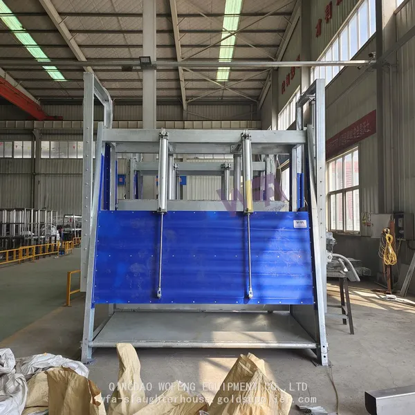 Cattle Slaughtering Equipment Stunning Box For Animal Slaughter photo-4