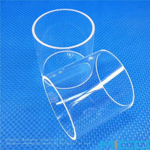 Fused Silica High Temperature High Purity Transparent Clear/opaque Quartz Tube photo-2
