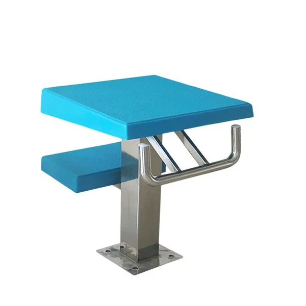 Pikes Portable Stainless Steel 1 Step/2 Steps Swimming Pool Diving Platform Starting Blocks for Sale photo-2