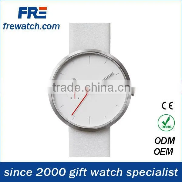 Fashion Design New Arrival Stainless Steel Case Custom Watches With Leather Strap photo-2