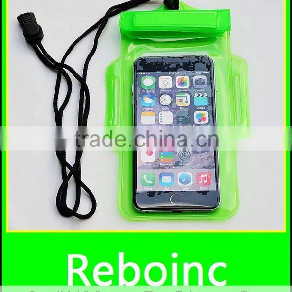 Transparent PVC Mobile Phone Waterproof Phone Waterproof Bag Drifting Bags Swim Spa photo-2