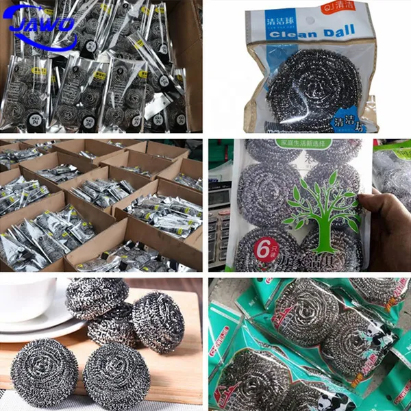 Commercial Stainless Steel Washing Scourer Making Machine 5 Wire 5 Ball Wire Ball Machine photo-3