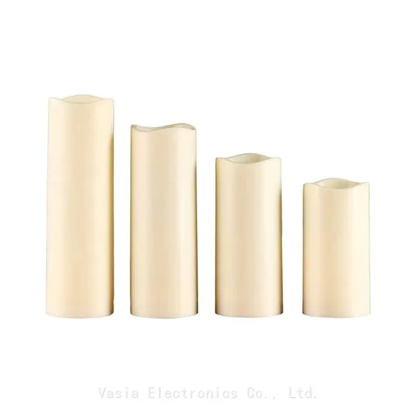 6-Hour Timer LED Flameless Candles, 3-Pack Rechargeable & Dimmable, Ideal for Bedroom/Office photo-2
